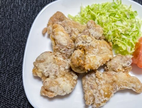 塩唐揚げ｜塩味黄金比1％で下味が決まる簡単唐揚げ