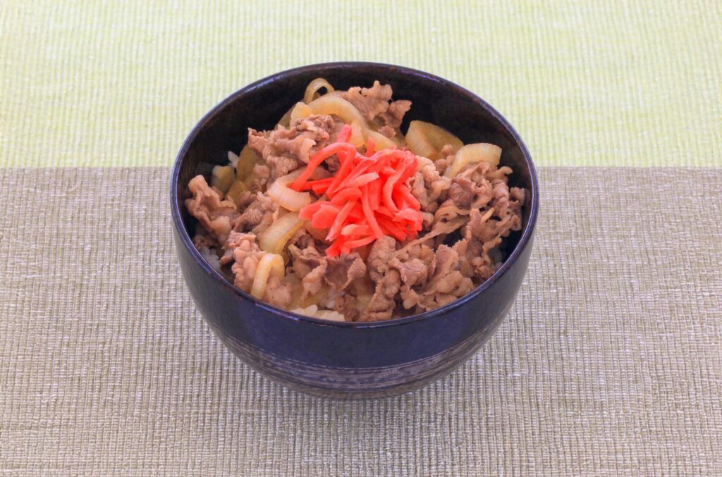 黄金比1:1で作る牛丼
