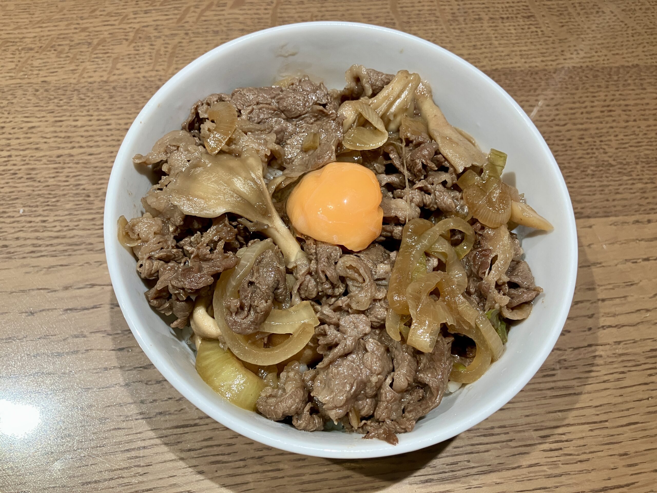 ご飯が進むすき焼き風 汁なし牛丼