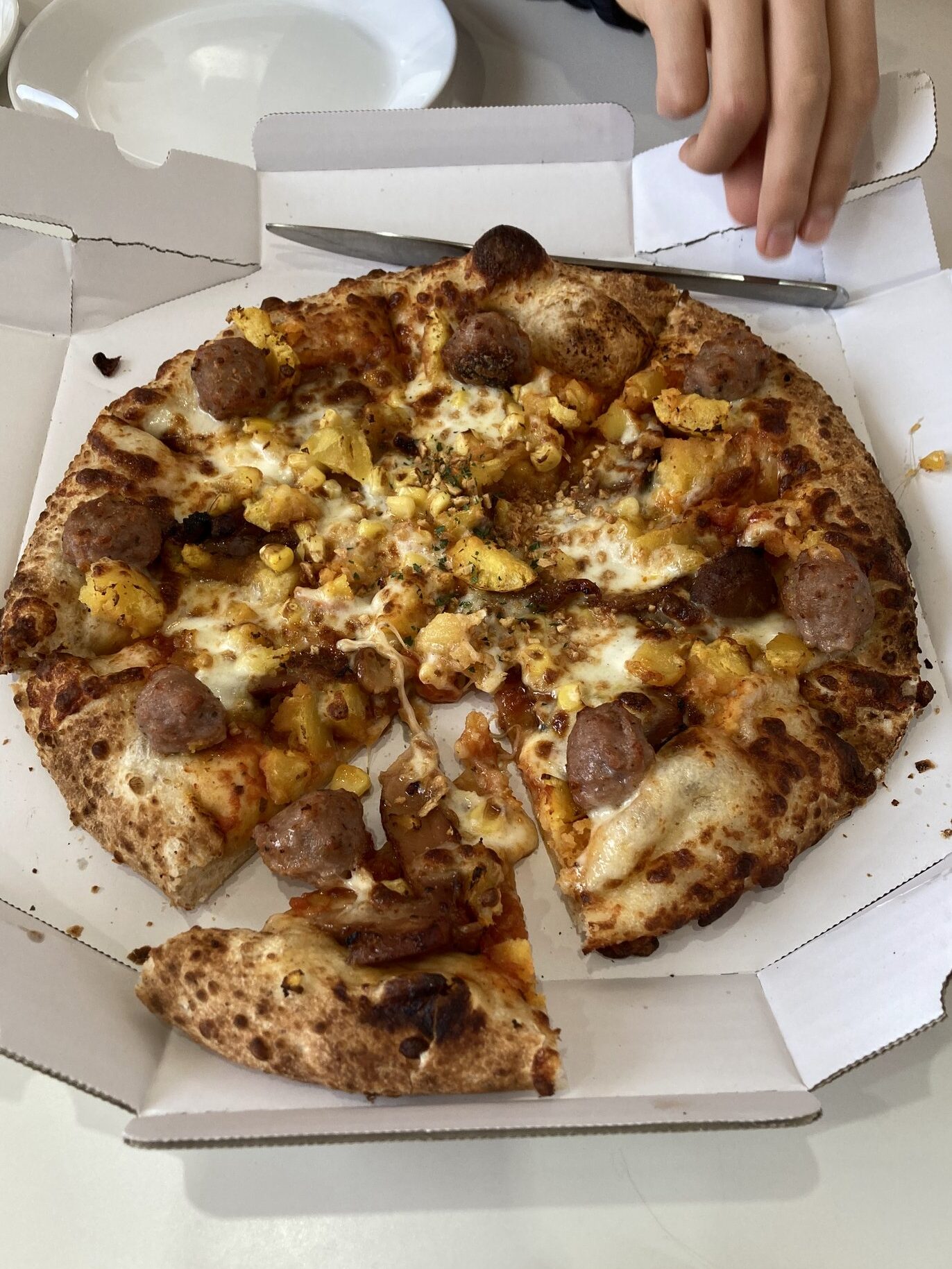 ピザドゥの薪窯ピザ